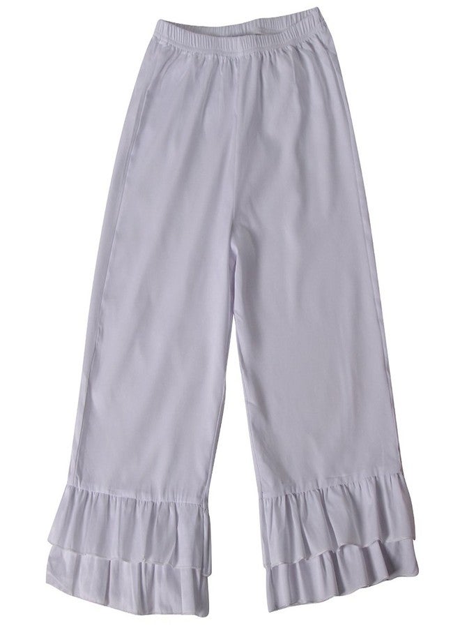 Making Believe Women's Renaissance Ruffle Bloomers (Women's Small 4-6, White) - Image 1